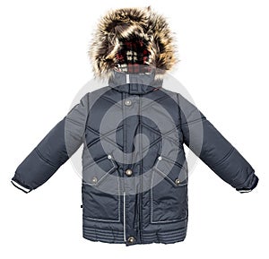 Warm jacket isolated