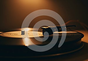 Warm Light Turntable