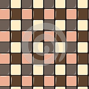 Warm pastel abstract floor texture seamless pattern background illustration