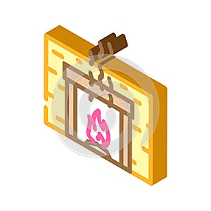 warm smell isometric icon vector illustration