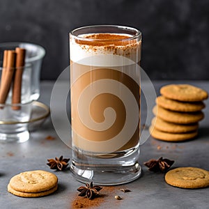 Warm and Spicy Masala Chai with Cookies