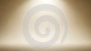 Warm Spotlight Empty Studio Stage Background