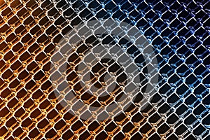 Warm to Cool Colors in Ice Diamond Patterns