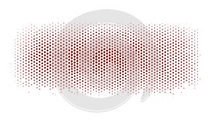 Warm-Toned Halftone Dot Pattern Abstract Background, vector design Generative AI