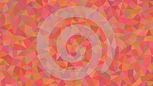 Warm Tones Low Poly Geometric Background