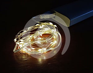 Warm white led thumblr lamp