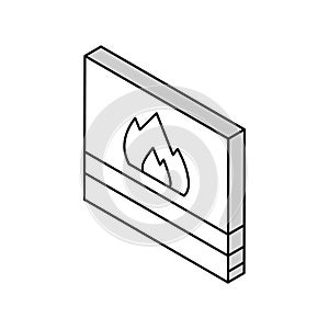 warmth skin isometric icon vector illustration