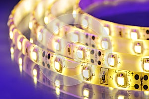 Warmwhite LED-stripe