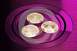 Warmwhite triple-LED