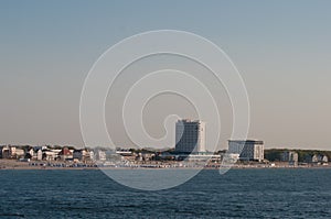 Warnemunde Beach in Germany