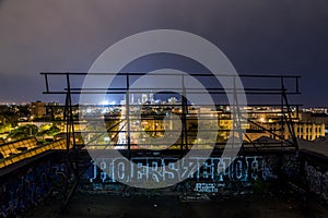 Warner & Swasey Building - Cleveland, Ohio Skyline