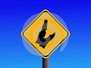 Warning Alligator sign