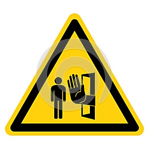 Warning Authorized Personnel Only Symbol Sign ,Vector Illustration, Isolate On White Background Label .EPS10