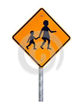 Warning Children Crossing - Australian Road Sign