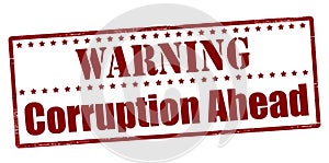 Warning corruption ahead