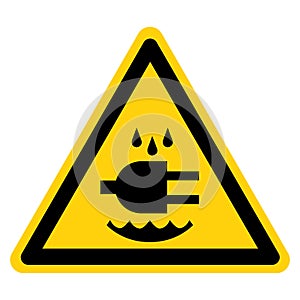Warning Do Not Expose To Wate Symbol Sign, Vector Illustration, Isolate On White Background Label .EPS10