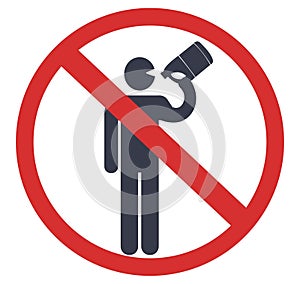 Warning, Do not Ingest Symbol Vector photo