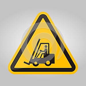 Warning Do not operate the forklift