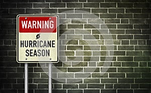 Warning - Hurricane season
