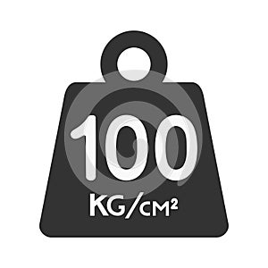 warning maximum weight symbol