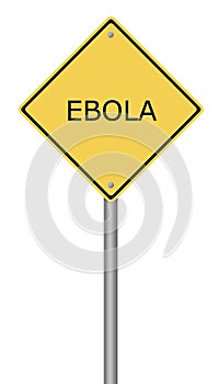 Warning Sign EBOLA