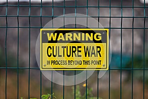 Warning, Culture war in process beyond this point