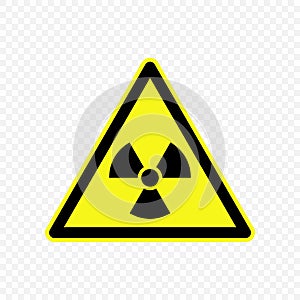 Warning sign Vector illustration