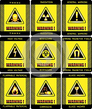 Warning signs