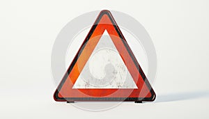 Warning Of Triangular Caution