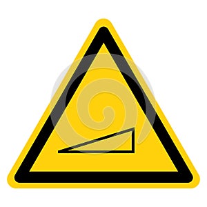 Warning Variability Symbol Sign, Vector Illustration, Isolate On White Background Label. EPS10