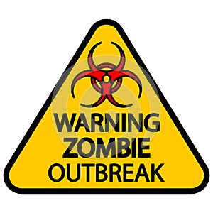 Warning zombie outbreak