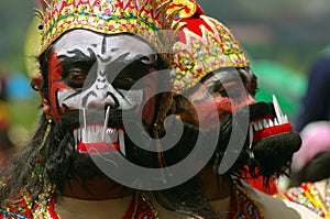 Warok dancer in Java