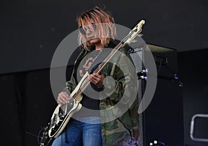 Warpaint in concert at Governors Ball