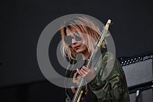 Warpaint in concert at Governors Ball