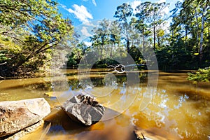 Warrandyte River Reserve in Melbourne Australia