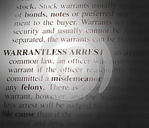 warrantless arrest