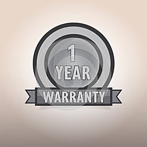 warranty badge icons classical design