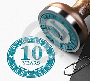 Warranty extension for ten years