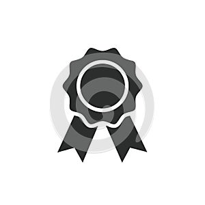 warranty sticker badge   icon vector concept design template