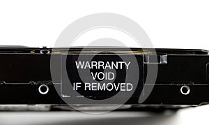 Warranty void