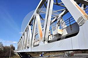 Warren Truss Type Railway Bridge