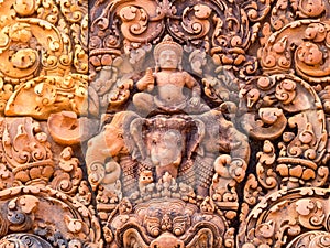 Warrior god Intra - Banteay Srei