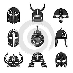 Warrior helmet set