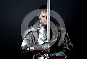 Warrior holding his great sword