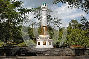 Warrior Memorial at Kuching Sarawak Borneo