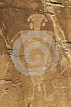 Warrior Petroglyph