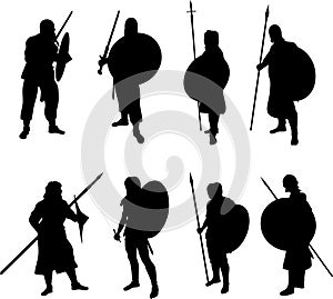 Warrior Silhouettes