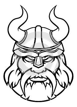 Warrior Viking Sports Character Mascot