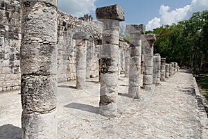 Warriors Temple Chichen Itza Mexico