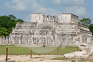 Warriors Temple Chichen Itza Mexico